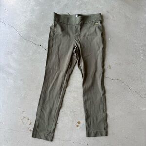 Anne Klein / Women’s Stretch Pants Leggings / Olive